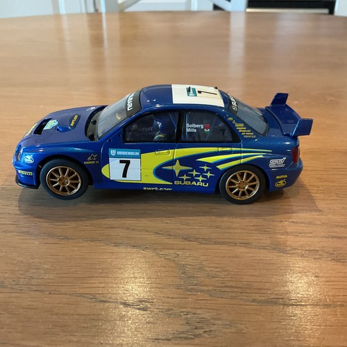 Scalextric c2587 subaru - scalextric,
