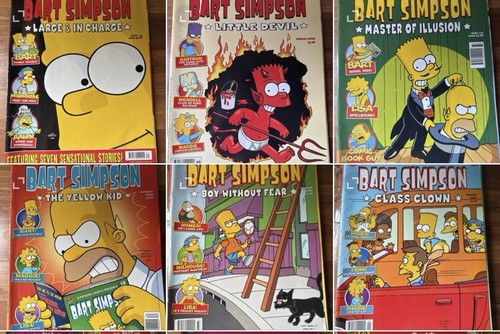 Bongo comics bart simpson lot - comics,