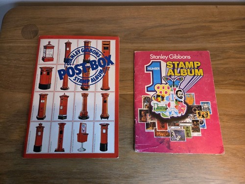 Stamp albums stanley - albums, x2