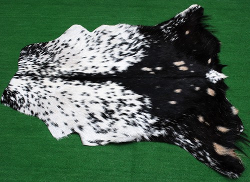 Luxury goat hide rug - goat, on