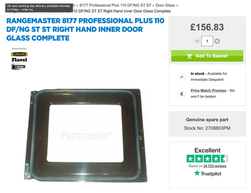 Rangemaster professional 110 - rangemaster,