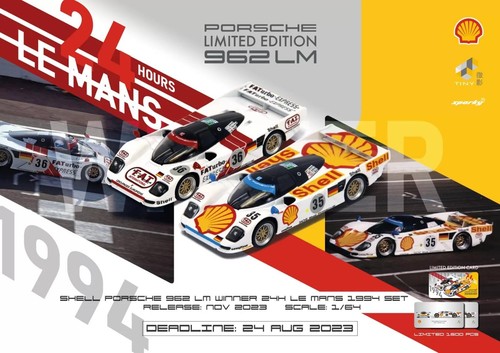 Shell porsche 962 24hr - lm,