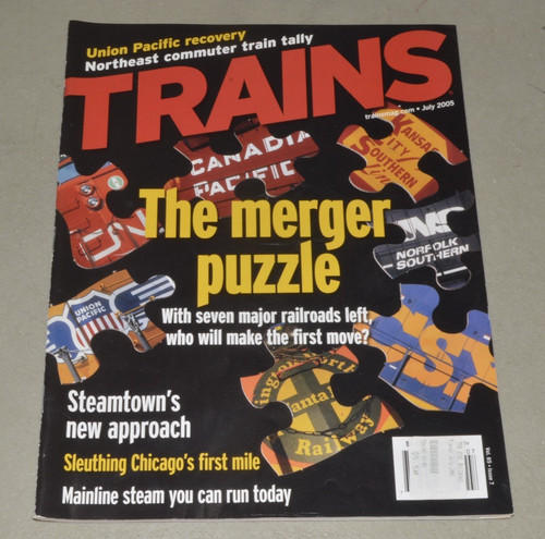 Trains magazine july 2005 - july,