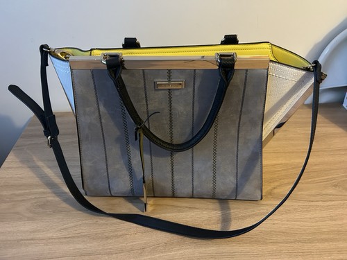 River island grey suedette - island,