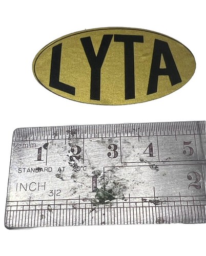 Lyta tank decal - decal, norton