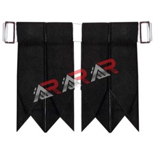 Kilt Flashes Black Tartan