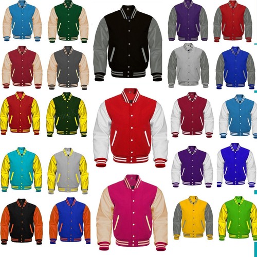 High quality letterman - high, wool
