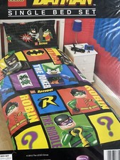 Batman Lego Duvet & Robin