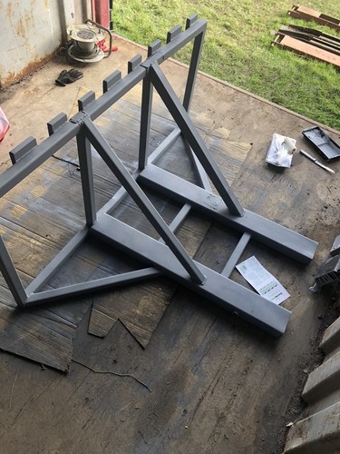 Forklift wheelie bin - bin, lifter