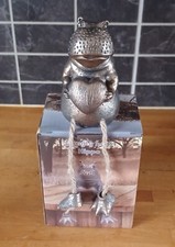 Happy Hippo with string dangly legs by lesser & pavey, shelf sitter, cute gift