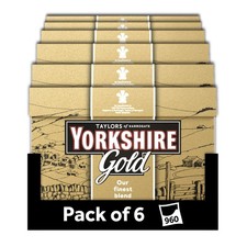 Yorkshire Tea Gold, 6 Boxes of