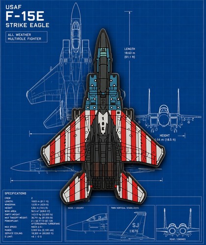 Fridge magnet usaf - -,