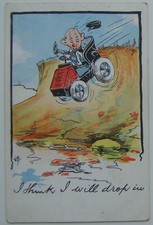 Comic Veteran Car driving over