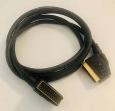 MONSTER Gold Plated 2m Scart Lead Cable for TV, VHS, DVD, Satellite Video