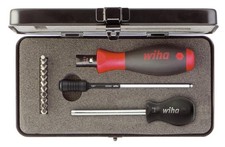 Wiha Adjustable Torque Screwdriver, 0.8 - 5Nm, 3.0 mm mm, 4.0 mm mm, PH1 mm, PH2