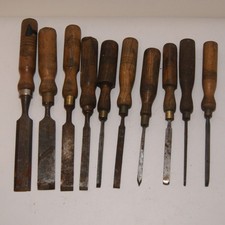 10x VINTAGE CARPENTERS WOOD