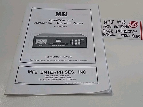 Mfj 994b intelli - mfj,