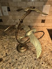 (3) MCM Solid Brass Duck /