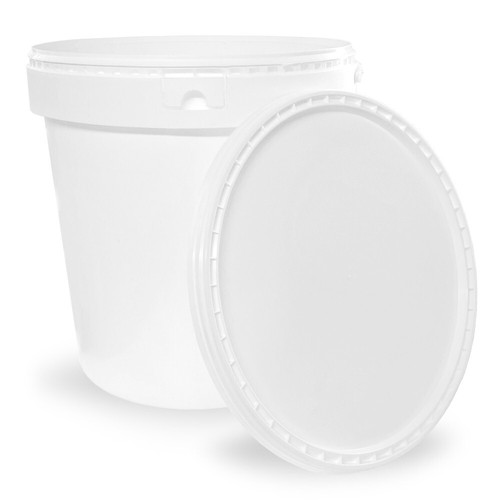 Litre white valeters - valeters, pail-