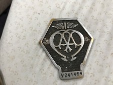 Vintage  1950s AA Badge, Classic Commercial Vehicle Van, Lorry V Prefix V241464