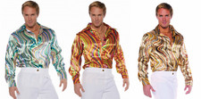 70S 80S MENS DISCO SHIRT