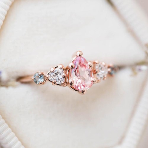Pear cut pink diamond - 1,