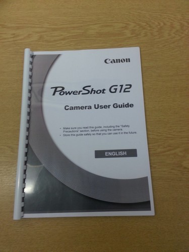 Canon powershot g12 full user - powershot,