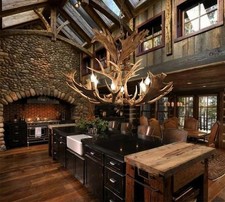 Antler Chandelier Big Deer