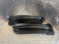 BMW E90 E91 04-07 SE M Performance Front Bumper Carbon Trim Left Right