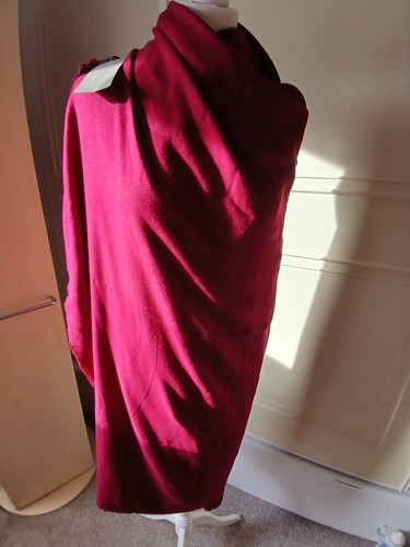 Zara shawl burgundy - zara,