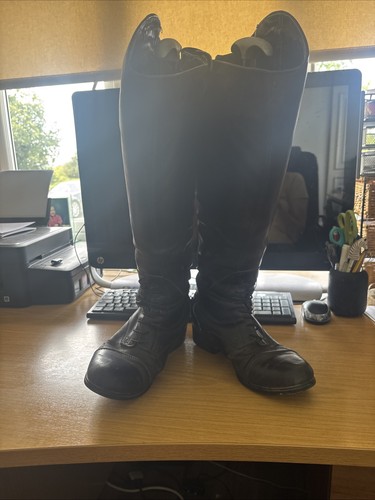 Ariat black tiding boots 5 - black,