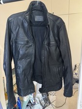 AllSaints Men's Leather Jacket Size S Never Worn