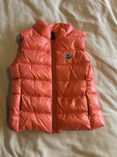 Moncler Girls Pink Puffer