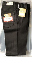 LEVIS 566  STA-PREST BLACK  27