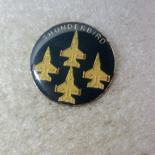 Usaf thunderbirds pin black - thunderbirds,