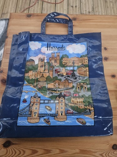 Harrods vintage pvc tote - pvc,