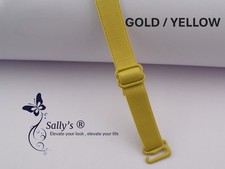 Bra Straps Adjustable Replacement Detachable Metal Hook  1.2 CM Bright Colours