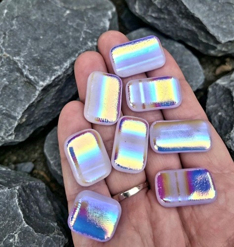 Dichroic fused glass - 8,