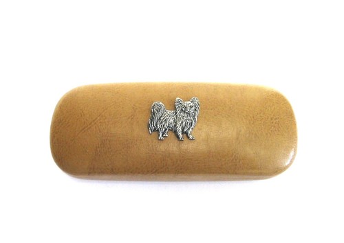 Papillon design tan glasses - papillon,