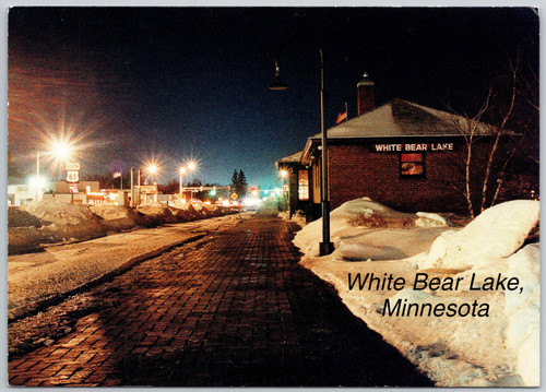 White bear lake historic - white,