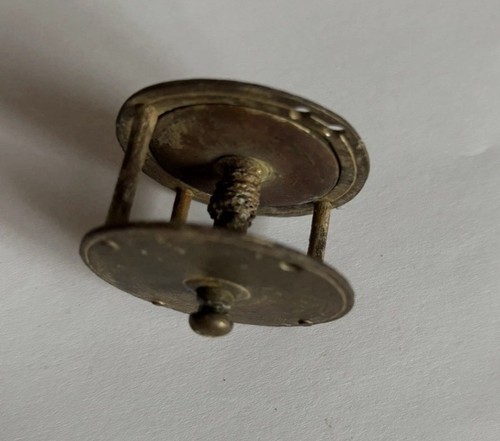 Vintage brass antique - brass, fishing