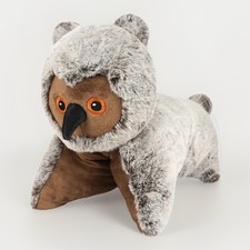 Weighted Owl Plush Pillow 15"