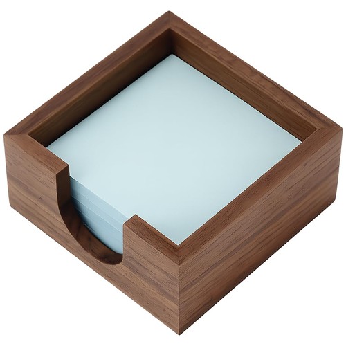 Walnut wood sticky note - wood,