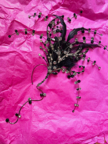 Feather rhinestone - feather, &