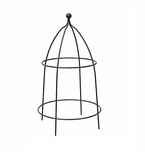 52cm herb plant cloche - herb, black