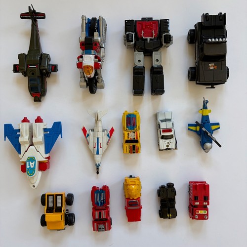 Vintage transforming robots - transforming,