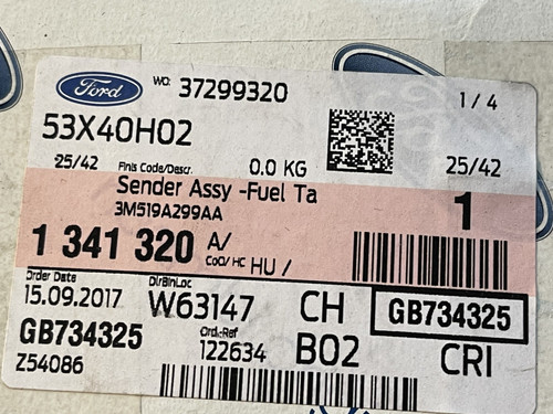 Ford focus mk2 - fuel, tank