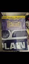 Plain Lazy Single Duvet Set New