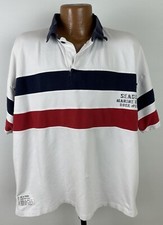 Bombardier Sea-Doo Polo Shirt Mens XL Jet Ski Watercraft Boats Colorblock FLAW