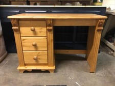 MASTER PINE 3 DRAWER SINGLE DRESSING TABLE- BESPOKE SIZES & COLOURS AVAILABLE